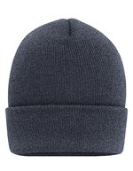 Myrtle beach High Brim Strickmütze aus Polyacryl, Black One Size, MB7139 – Grey Melange