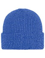 Myrtle beach Reflektierende Wintermütze mit Fleece-Futter, Black One Size, MB7142 – Royal
