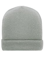 Myrtle beach Recycelte Polyester Wintermütze, klassischer Schnitt, Black One Size, MB7145 – Grigio chiaro