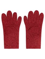 Myrtle beach Fleece-Handschuhe in Melangeoptik 2023, Grey Melange L/XL, MB7402 – Red Melange