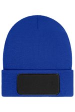 Myrtle beach Beanie mit Patch und Thinsulate-Futter, Black One Size, MB7407 – Bild 1