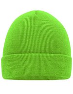 Myrtle beach Gestrickte Mütze aus 100% Polyacryl, Aqua One Size, MB7500 – Bright Green