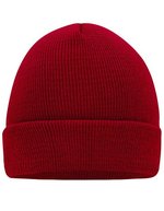 Myrtle beach Gestrickte Mütze aus 100% Polyacryl, Aqua One Size, MB7500 – Burgundy