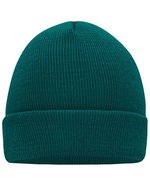 Myrtle beach Gestrickte Mütze aus 100% Polyacryl, Aqua One Size, MB7500 – Dark Green