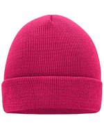 Myrtle beach Gestrickte Mütze aus 100% Polyacryl, Aqua One Size, MB7500 – Magenta