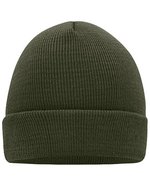 Myrtle beach Gestrickte Mütze aus 100% Polyacryl, Aqua One Size, MB7500 – Olive
