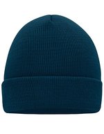 Myrtle beach Gestrickte Mütze aus 100% Polyacryl, Aqua One Size, MB7500 – Petrol
