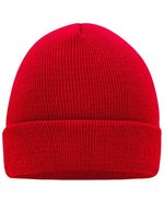 Myrtle beach Gestrickte Mütze aus 100% Polyacryl, Aqua One Size, MB7500 – Red