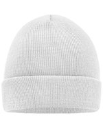 Myrtle beach Gestrickte Mütze aus 100% Polyacryl, Aqua One Size, MB7500 – White