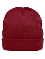 Myrtle beach Strickmütze mit Thinsulate™ Futter, Black One Size, MB7551 – Bordeaux