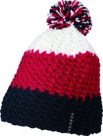 Myrtle beach Bonnet crocheté avec pompon et bande polaire, Yellow/Pacific One Size, MB7940 – Bild 3
