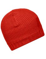 Myrtle beach Ripp-Design Strickmütze mit Fleeceband, Black One Size, MB7994 – Rouge clair