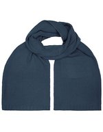 Myrtle beach Vielseitiger Ripp-Strickschal 180x30 cm – Navy
