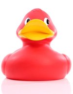 Mbw Schnabels® Quietsche-Ente Giant – Red