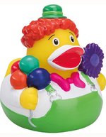 Mbw Schnabels® Clown Quietsche-Ente aus PVC – Standard