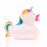 Mbw Schnabels® Quietsche-Ente Einhorn 100% PVC, Standard 80 mm, MBW131265 – image 6