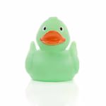 Mbw Schnabels® Quietsche-Ente UV-Farbwechsel, Yellow/Green 7 cm, MBW131280 – Bild 3