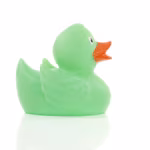 Mbw Schnabels® Quietsche-Ente UV-Farbwechsel, Yellow/Green 7 cm, MBW131280 – Bild 6