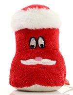 Mbw Schmoozies® Nikolausstiefel mit Mikrofasersohle – Red