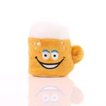Mbw Schmoozies® Bier Stofftier mit Reinigungseffekt, Standard 7 cm, MBW160462 – Bild 1