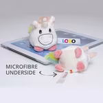 Mbw Schmoozies® Licorne avec dessous en microfibre, Pink 7 cm, MBW160770 – image 6