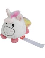 Mbw Schmoozies® Einhorn mit Mikrofaserunterseite – White