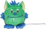 Mbw Schmoozies® Monster Plüschfigur mit Mikrofaser, Dark Grey 7 cm, MBW160781 – Bild 3