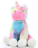 Mbw MiniFeet® Plüsch Einhorn Lulu 25 cm, Multicolour 25 cm, MBW160821 – Bild 2