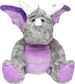 Mbw MiniFeet® Drache Smilla aus Plüsch, Standard 33 cm, MBW160890 – Bild 1