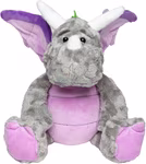 Mbw MiniFeet® Drache Smilla aus Plüsch, Standard 33 cm, MBW160890 – Bild 3