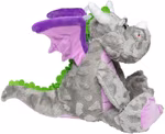 Mbw MiniFeet® Drache Smilla aus Plüsch, Standard 33 cm, MBW160890 – Bild 5