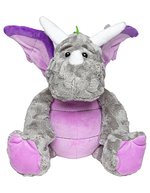 Mbw MiniFeet® Drache Smilla aus Plüsch, Standard 33 cm, MBW160890 – Bild 2