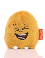 Mbw MiniFeet® Teamgeist Plüschfigur mit Reinigung Funktion – Ochre Brown