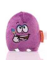 Mbw MiniFeet® Teamgeist Plüschfigur mit Reinigung Funktion – Purple