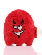 Mbw MiniFeet® Teamgeist Plüschfigur mit Reinigung Funktion, Brown One Size, MBW160939 – Rosso
