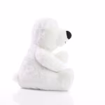 Mbw MiniFeet® RecycelBär® Ice aus PET-Flaschen, White M, MBW160951 – Bild 5