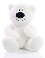 Mbw MiniFeet® RecycelBär® Ice da bottiglie PET, White M, MBW160951 – Bild 2