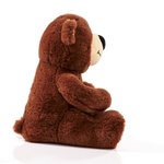 Mbw MiniFeet® RecycelBär® Nature, 100 % recyclable, Brown M, MBW160952 – Bild 5
