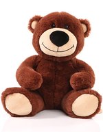 Mbw MiniFeet® RecycelBär® Nature, 100 % recyclable, Brown M, MBW160952 – Bild 2