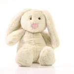 Mbw MiniFeet® RecycelHase® in Polyester, Creme S, MBW160953 – Bild 3