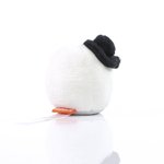 Mbw Schmoozies® pupazzo di neve con base in microfibra, White 7,5 cm, MBW161302 – Bild 4