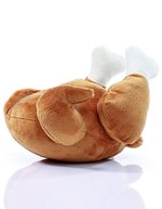 Mbw MiniFeet® Hundespielzeug Hähnchen mit Knisterfunktion, Brown One Size, MBW170006 – Bild 2