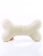 Mbw MiniFeet® Hundespielzeug Knochen mit Quietschfunktion, Creme One Size, MBW170008 – Bild 2