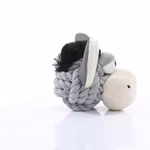 Mbw Hundespielzeug Knotentier Esel grau, Grey One Size, MBW170020 – Bild 5