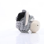 Mbw Hundespielzeug Knotentier Esel grau, Grey One Size, MBW170020 – Bild 5
