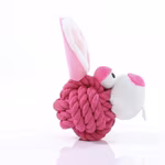 Mbw MiniFeet® Jouet pour chien Animal à nœuds Lapin, Pink One Size, MBW170021 – image 5