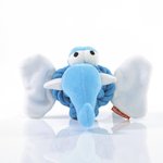Mbw Gioco per cani elefante annodato in poliestere, Blue One Size, MBW170022 – Bild 1