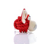 Mbw MiniFeet® Knotentier Wildschwein für Hunde, Red One Size, MBW170023 – Bild 5