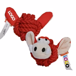 Mbw MiniFeet® Knot Animal Wild Boar for Dogs, Red One Size, MBW170023 – image 6