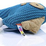 Mbw MiniFeet® Hundespielzeug Eule mit Knisterfunktion, Blue One Size, MBW170030 – Bild 6
